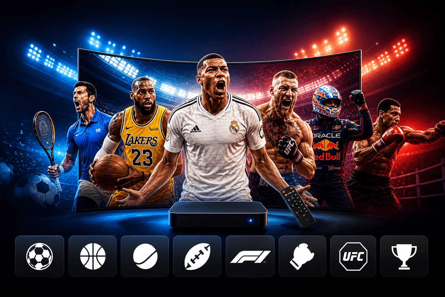 Premium IPTV op alle apparaten